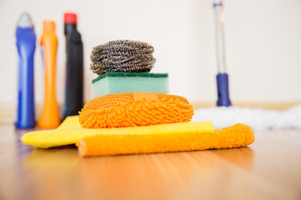 Schoonmaak spullen voor op kantoor
