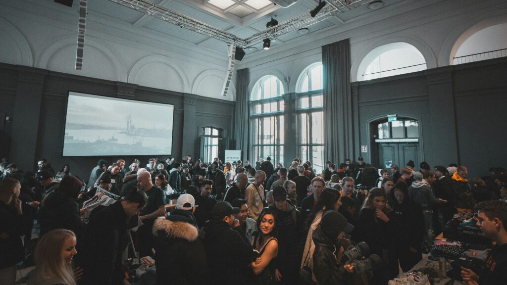 evenementen met zakenrelaties
