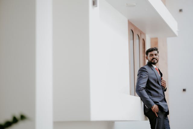 Trouwpak Indische man